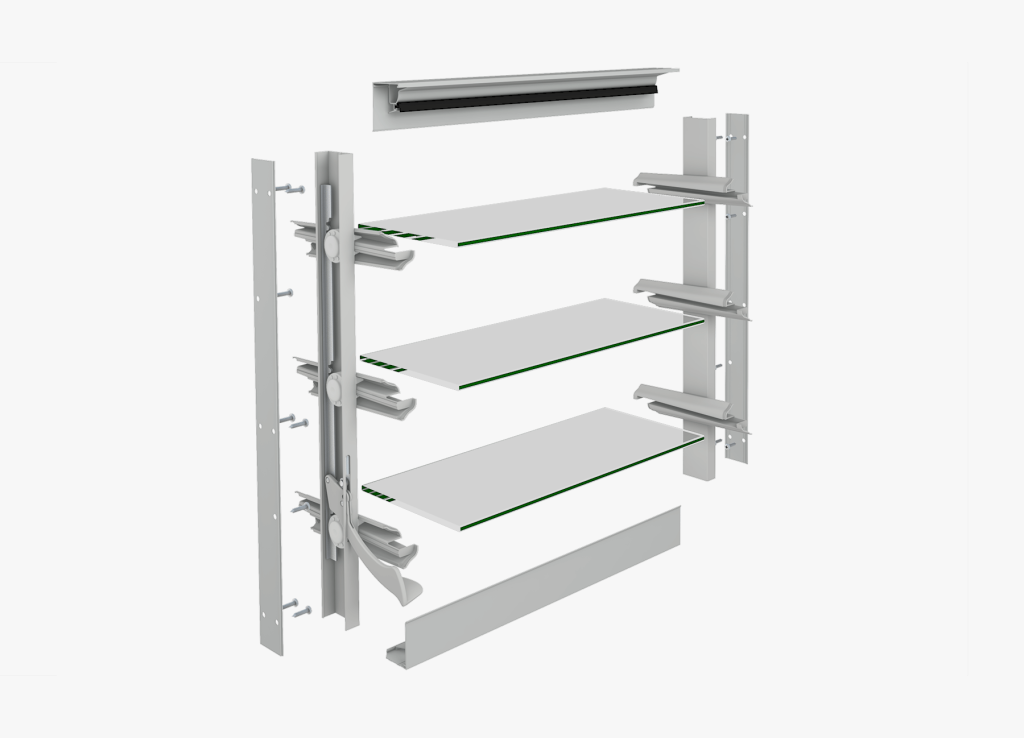 Altair Louvres in Timber Framing-
Altair Louvres in Others Frames