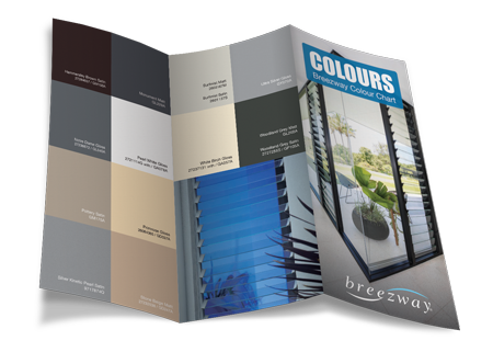 Colour Chart Breezway Louvres Australia