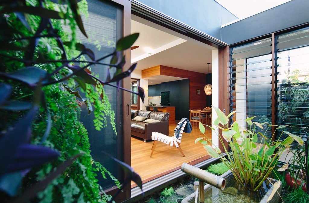 Courtyard House inspired by Japanese Architecture