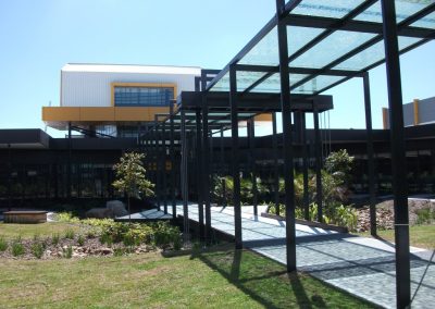 Exterior of learning center