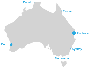 australia map